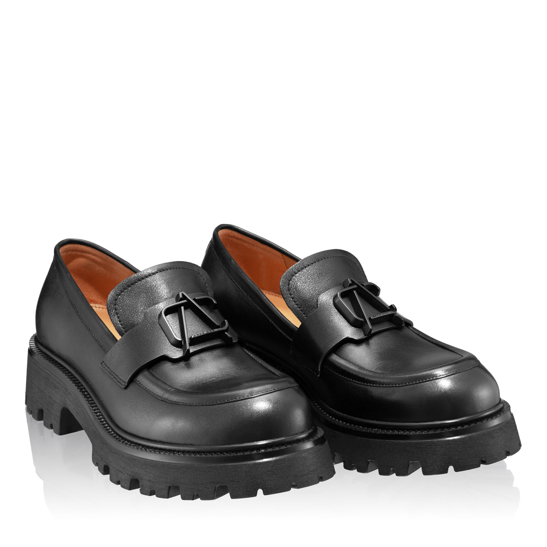 Imagine Pantofi Casual Dama 6403 Vitello Negru