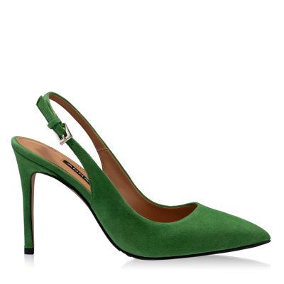 Imagine Pantofi Eleganti Dama 4417 Camoscio Verde