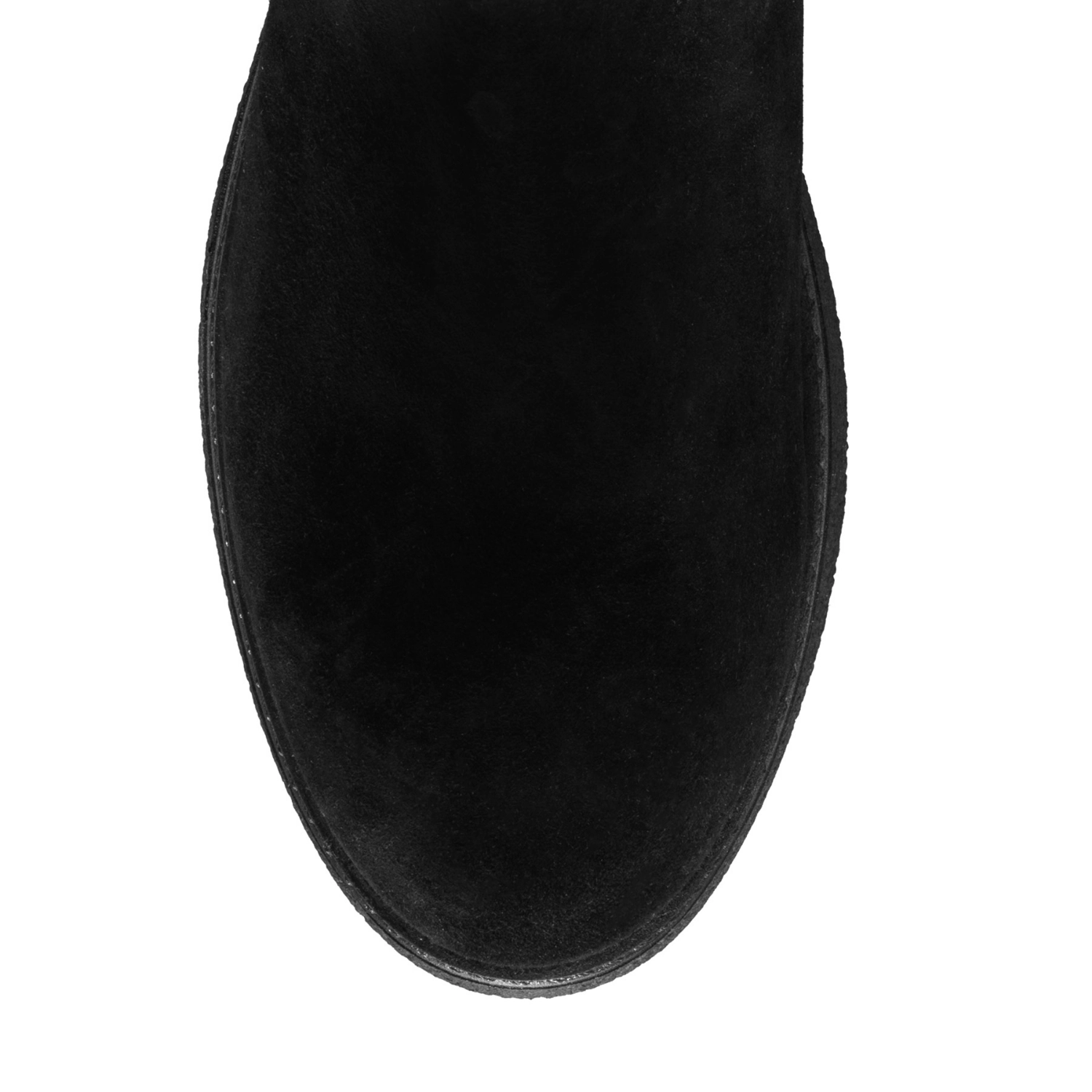 Снимка на Ботуши Дама 4940 Кадифе Черно