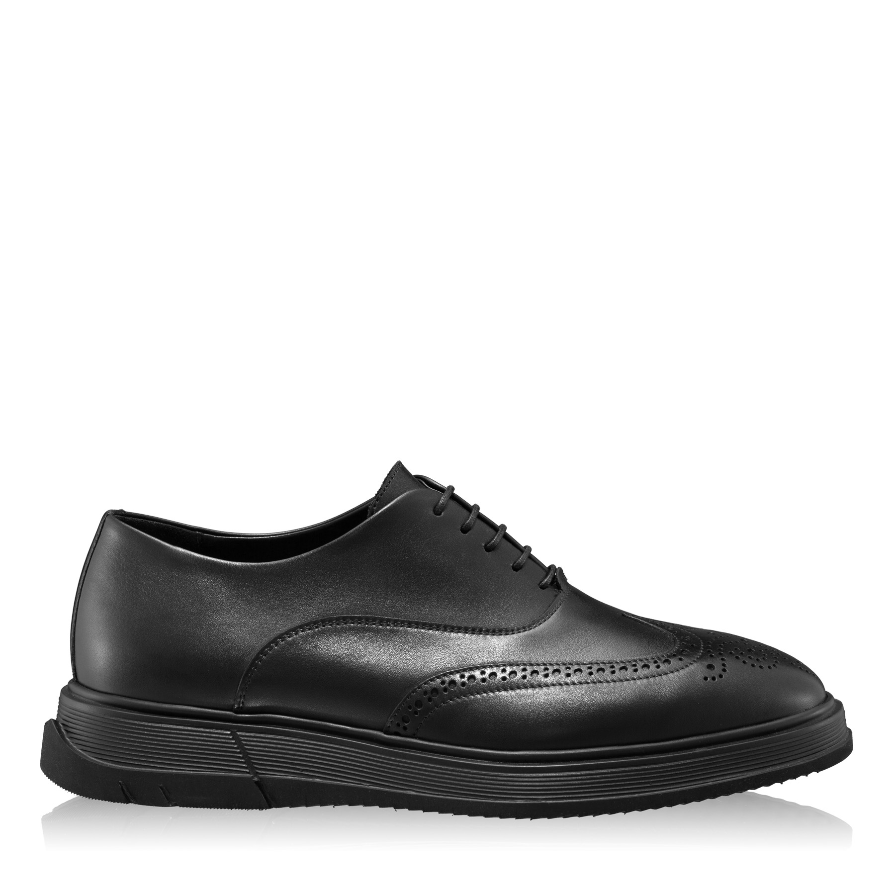 Imagine Pantofi Casual Barbati 7322 Vitello Negru