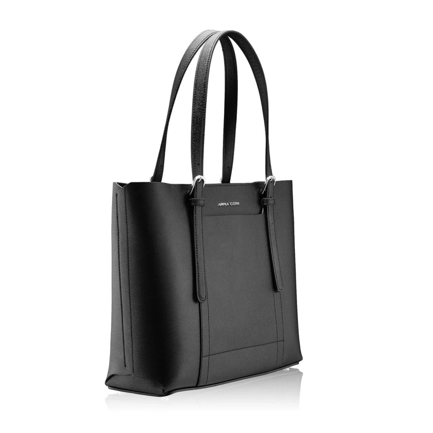 Imagine Geanta dama de umar ANEMONA SAFFIANO NEGRU