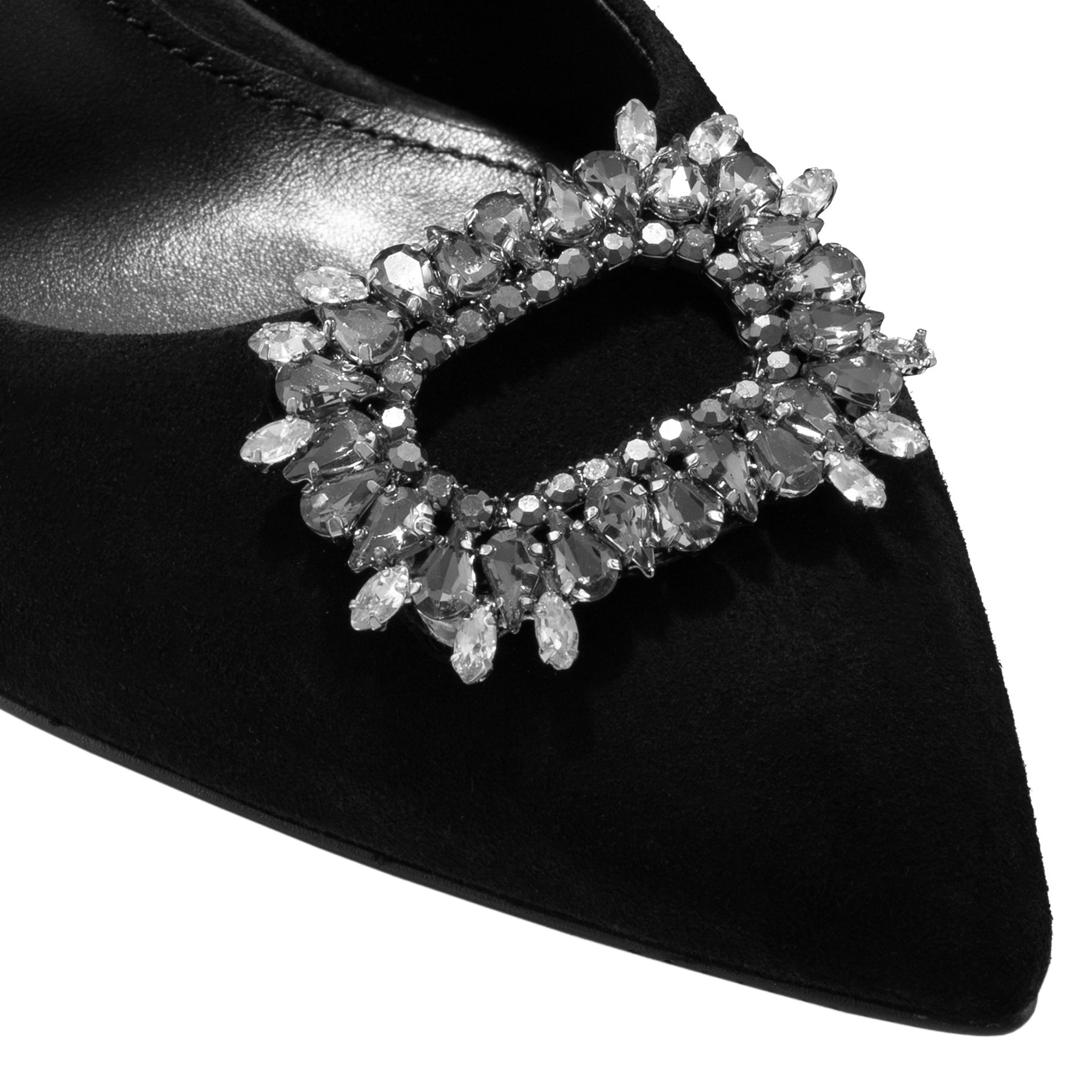 Imagine Pantofi Eleganti Dama 7549 Camoscio Negru