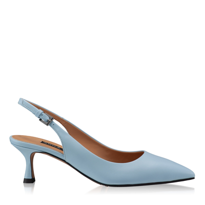 Imagine Pantofi Eleganti Dama 7552 Vitello Azzurro