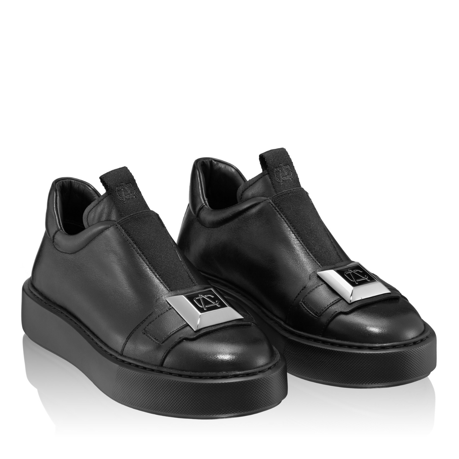 Imagine Pantofi Casual Dama 7565 Vitello Negru