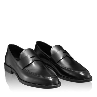 Pantofi Eleganti Barbati 7617 Vitello Negru