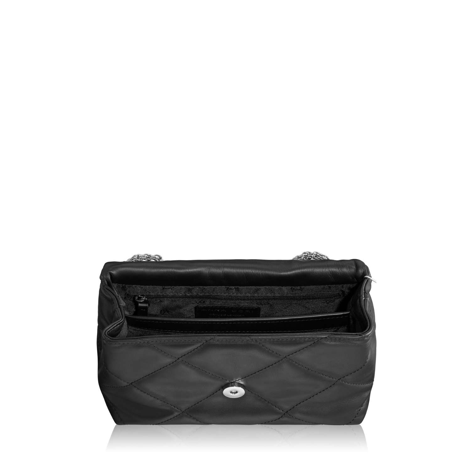 Imagine Geanta dama de umar FAMY 01 VITELLO NEGRU