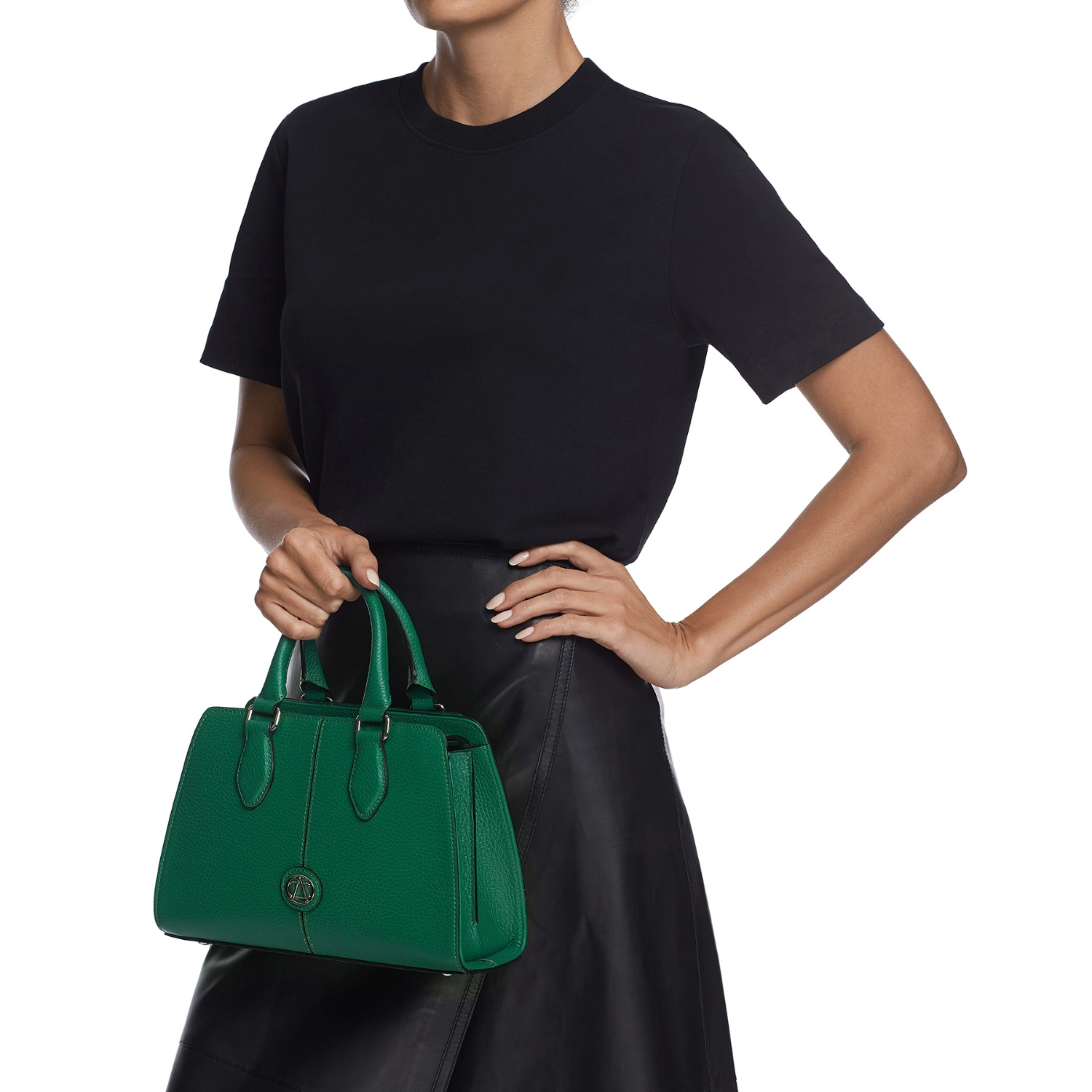 Imagine Geanta dama de mana DAVA 01 BOTTALATO VERDE