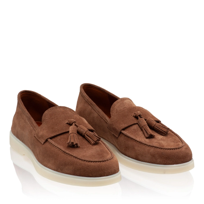 Pantofi Casual Barbati 7628 Crosta Maro/Para Pantofi Casual Barbati 7628 Crosta Maro/Para