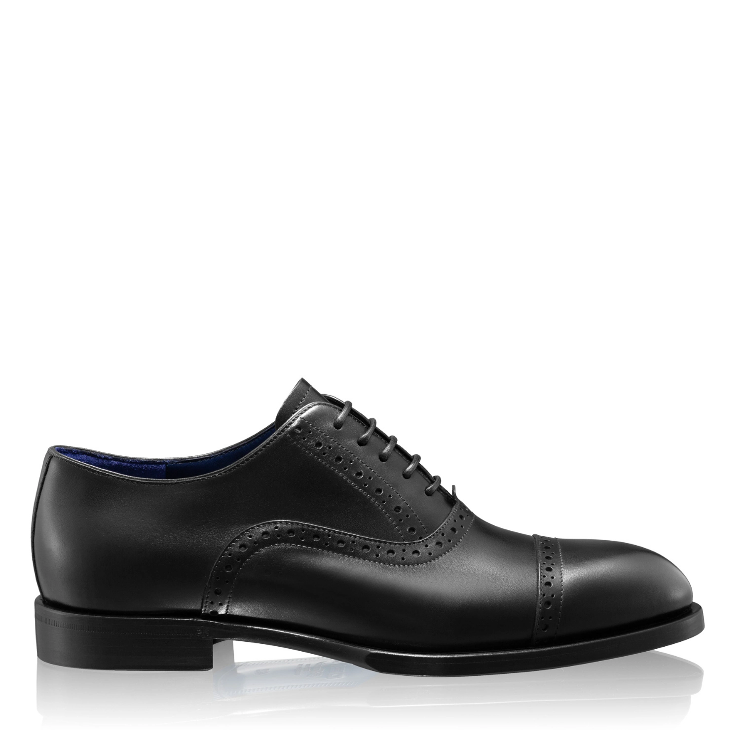 Imagine Pantofi Eleganti Barbati 7738 Vitello Negru
