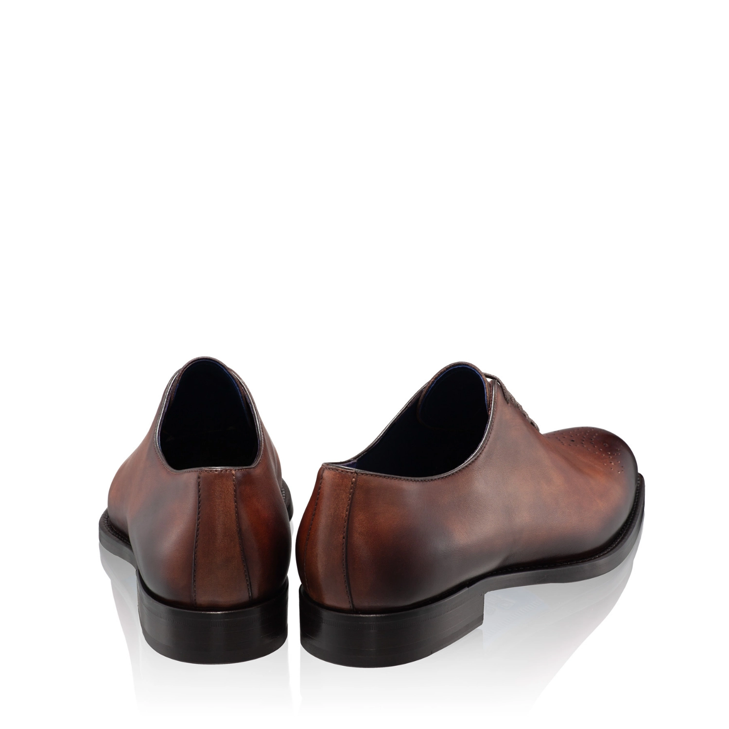 Imagine Pantofi Eleganti Barbati 7726 Vitello Maro