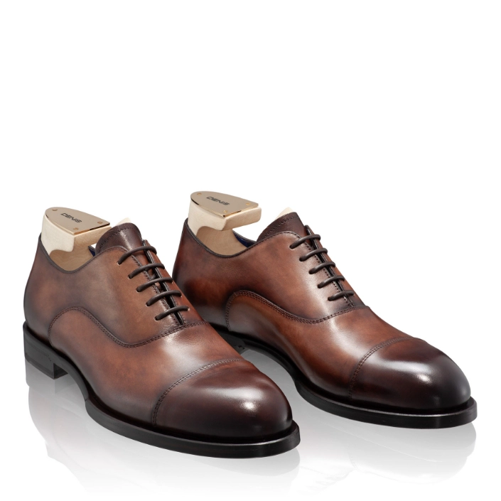 Pantofi Eleganti Barbati 7729 Vitello Maro