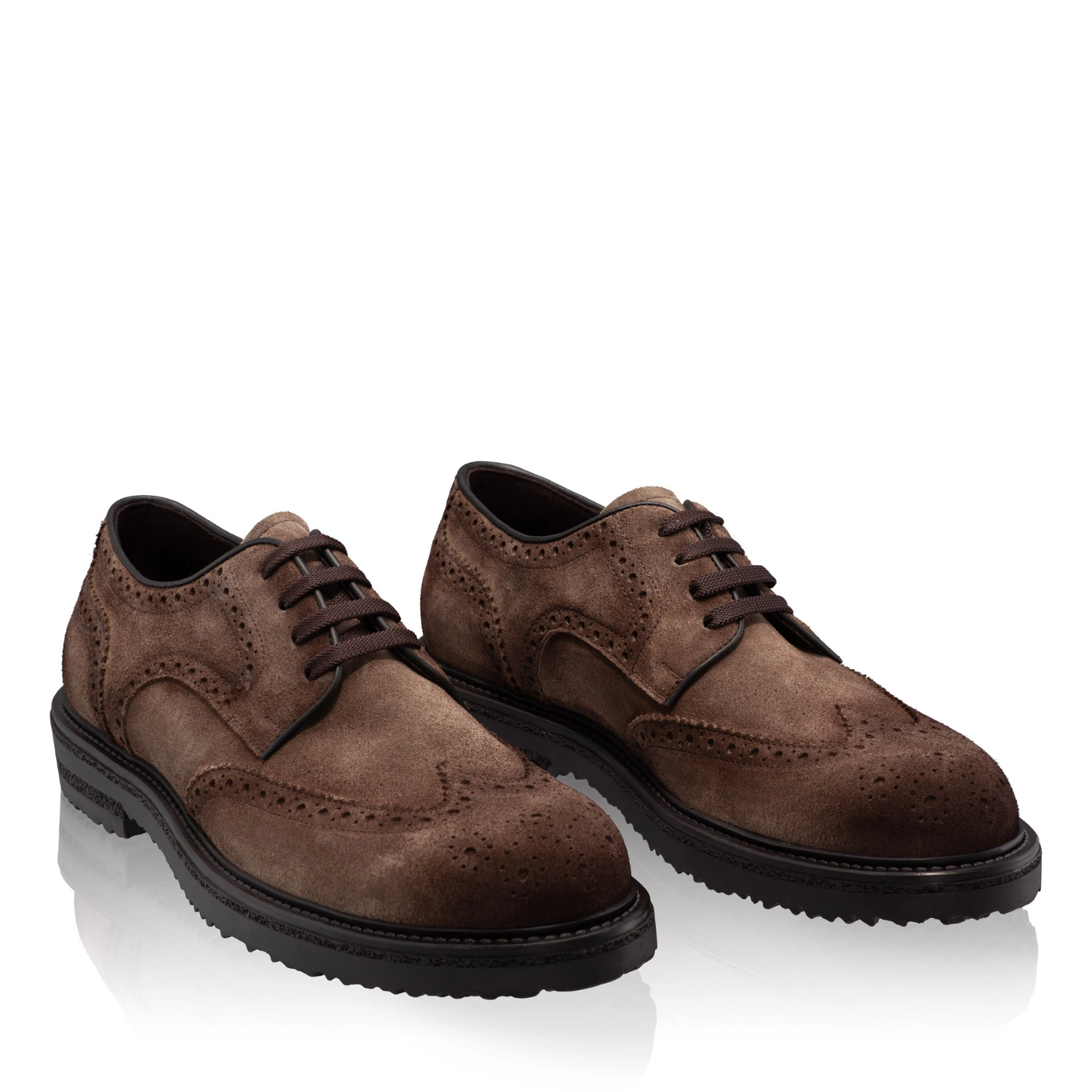 Picture of Men Leather Loafers 7740 Crosta Taupe