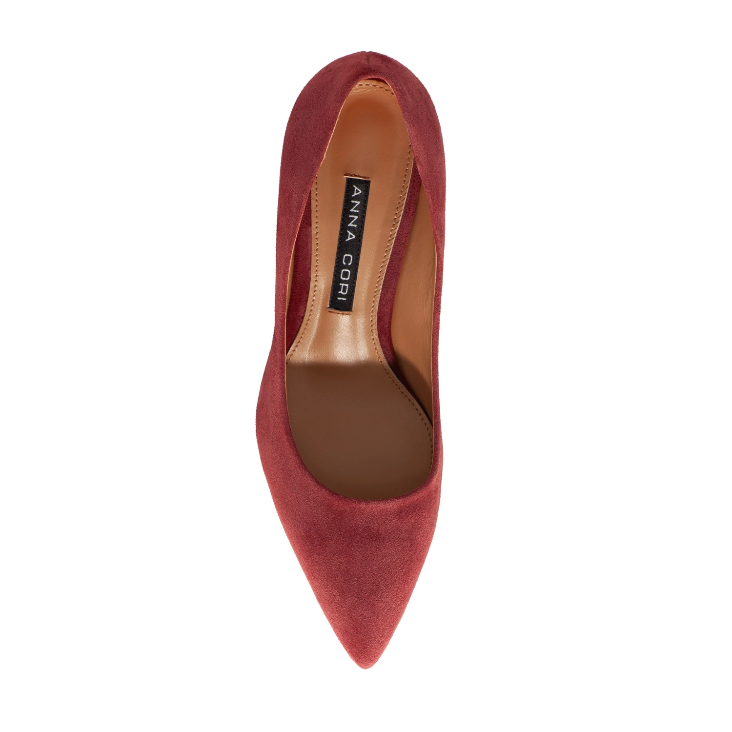 Снимка на Елегантни Дамски Обувки 8087 Camoscio Bordo