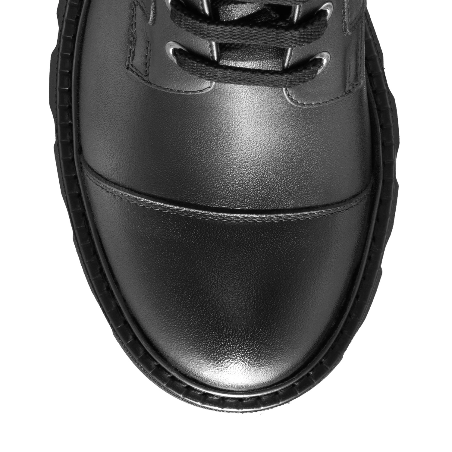 Picture of Women Leather Boots 8159 Vitello Black