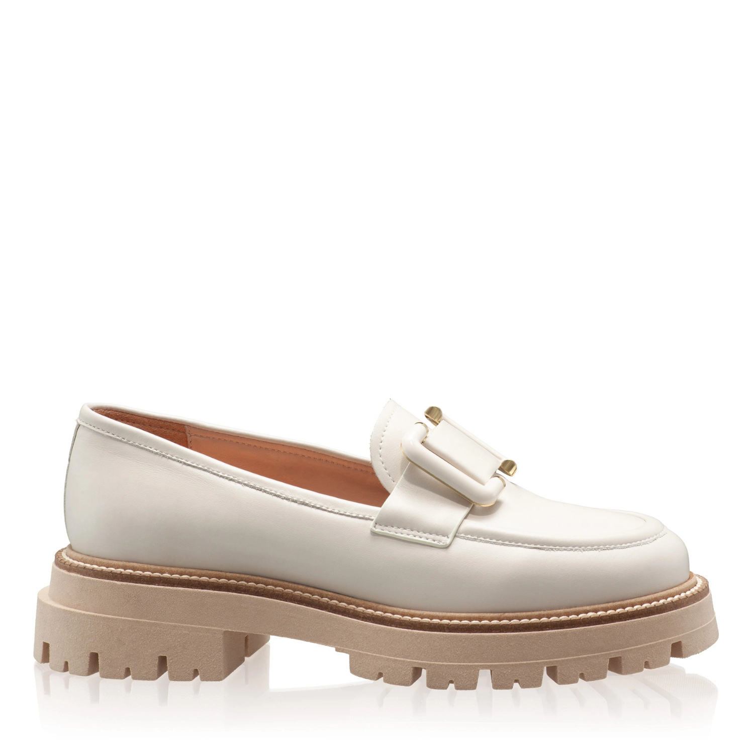 Imagine Pantofi Casual Dama 8165 Vitello Panna