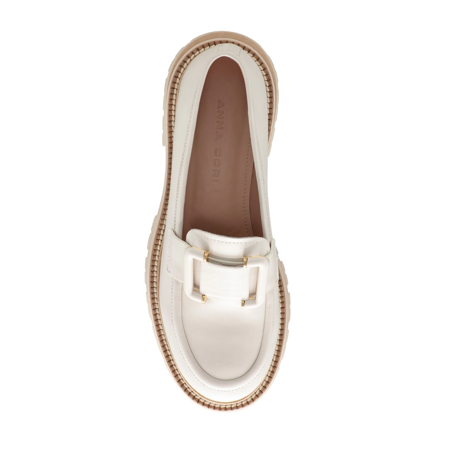 Imagine Pantofi Casual Dama 8165 Vitello Panna