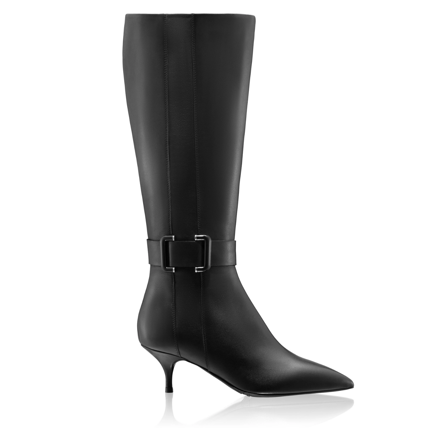 Picture of Women Leather Boots 8187 Vitello Black
