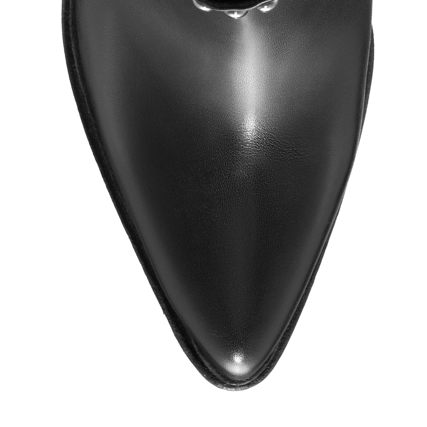 Picture of Women Leather Boots 8217 Vitello Black