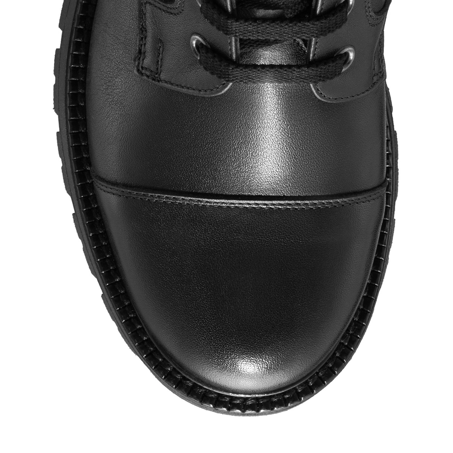 Picture of Women Leather Ankle-Boots 8219 Vitello Black