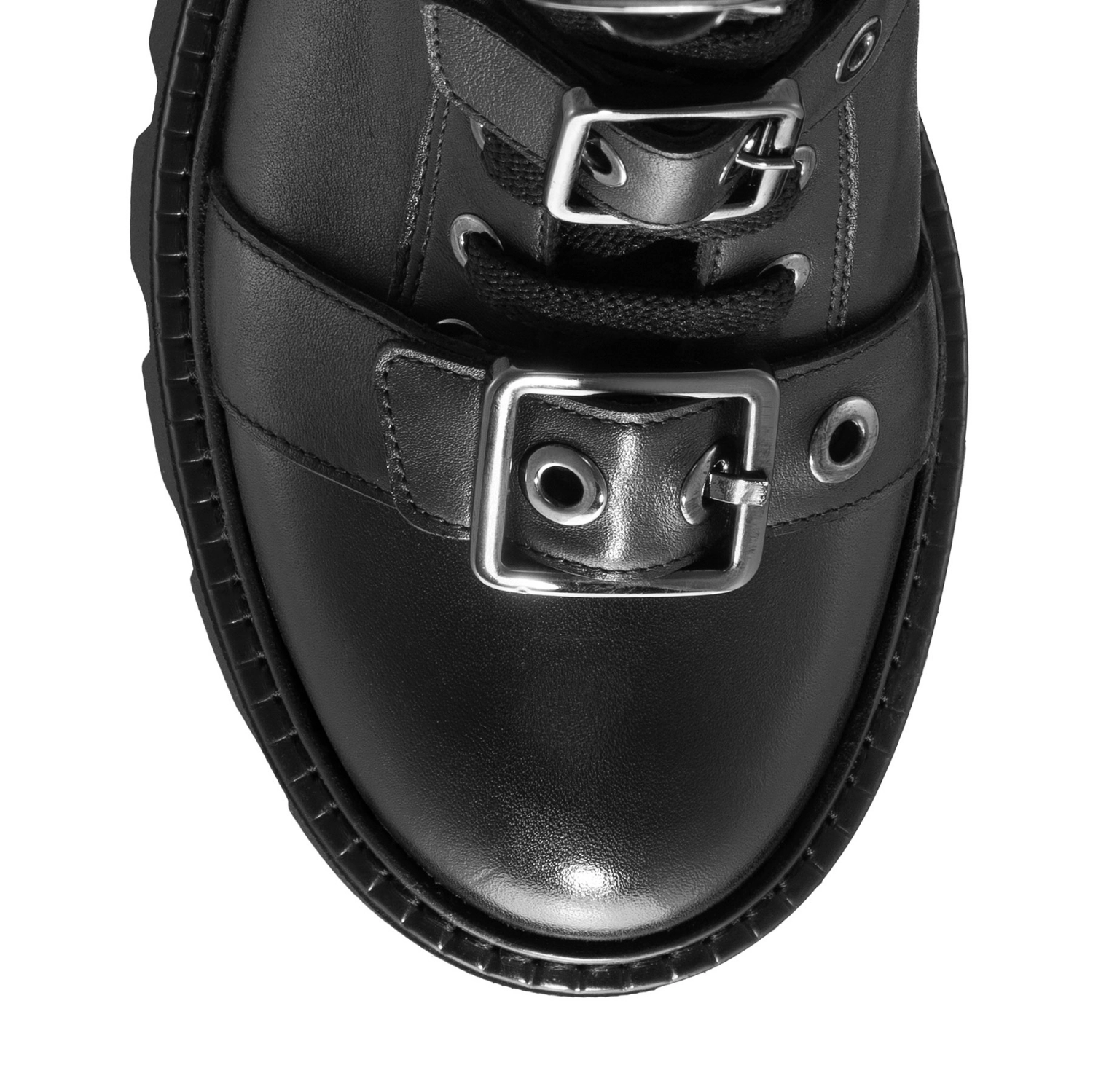 Picture of Women Leather Ankle-Boots 8185 Vitello Black