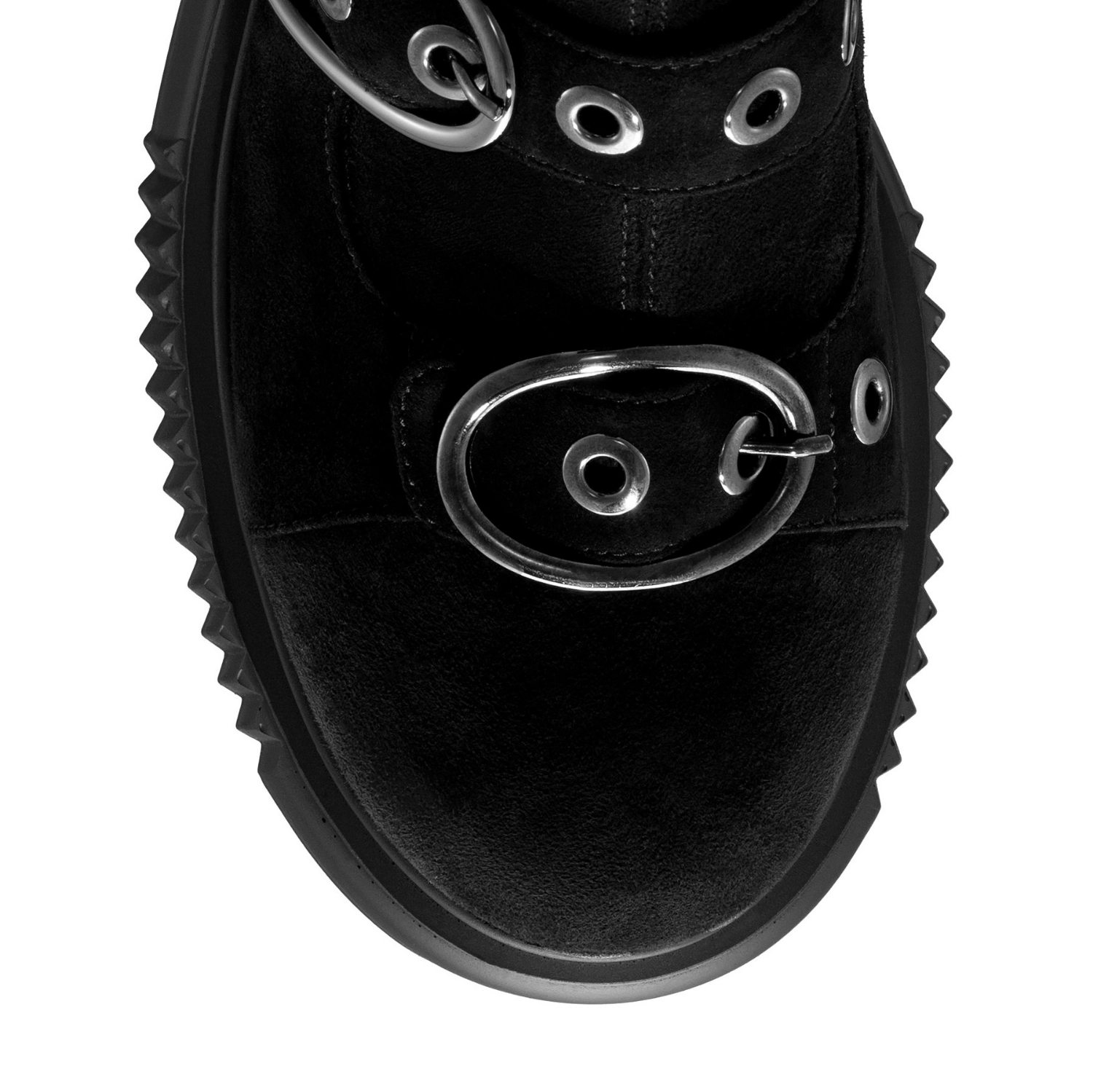 Снимка на Дамски ботуши 8168 Camoscio+Stretch Negru