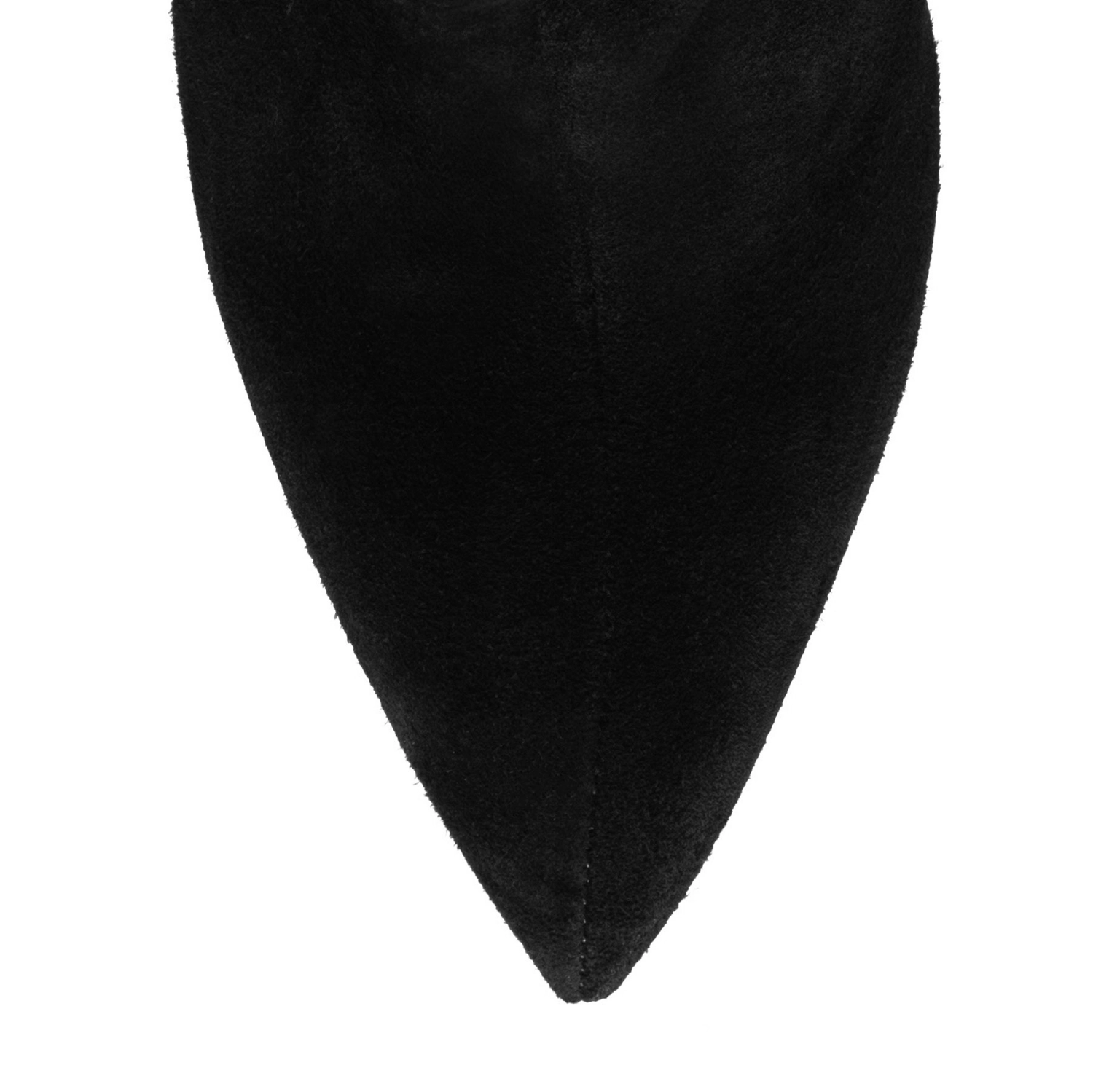 Picture of Suede Women Ankle Boots 8153 Camoscio Black