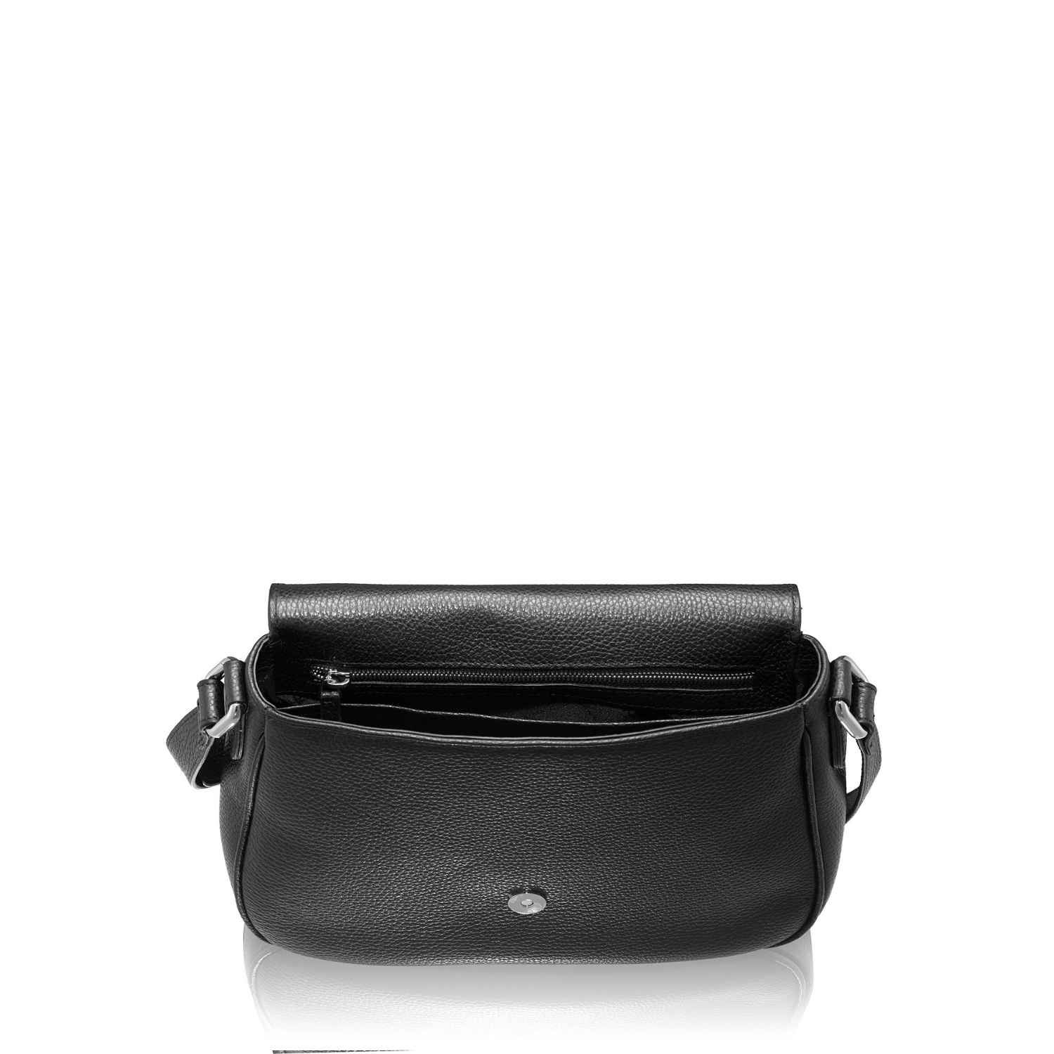 Picture of Women Leather Shoulder Bag DELICE BOTT BLACK