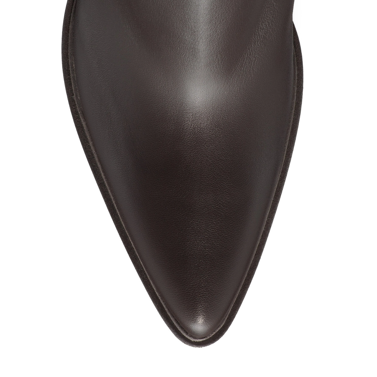 Picture of Women Leather Boots 7908 Vitello Brown