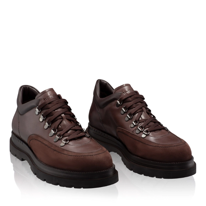 Men Genuine Leather Casual Shoes 7757 Vitello+Nabuck T.Moro