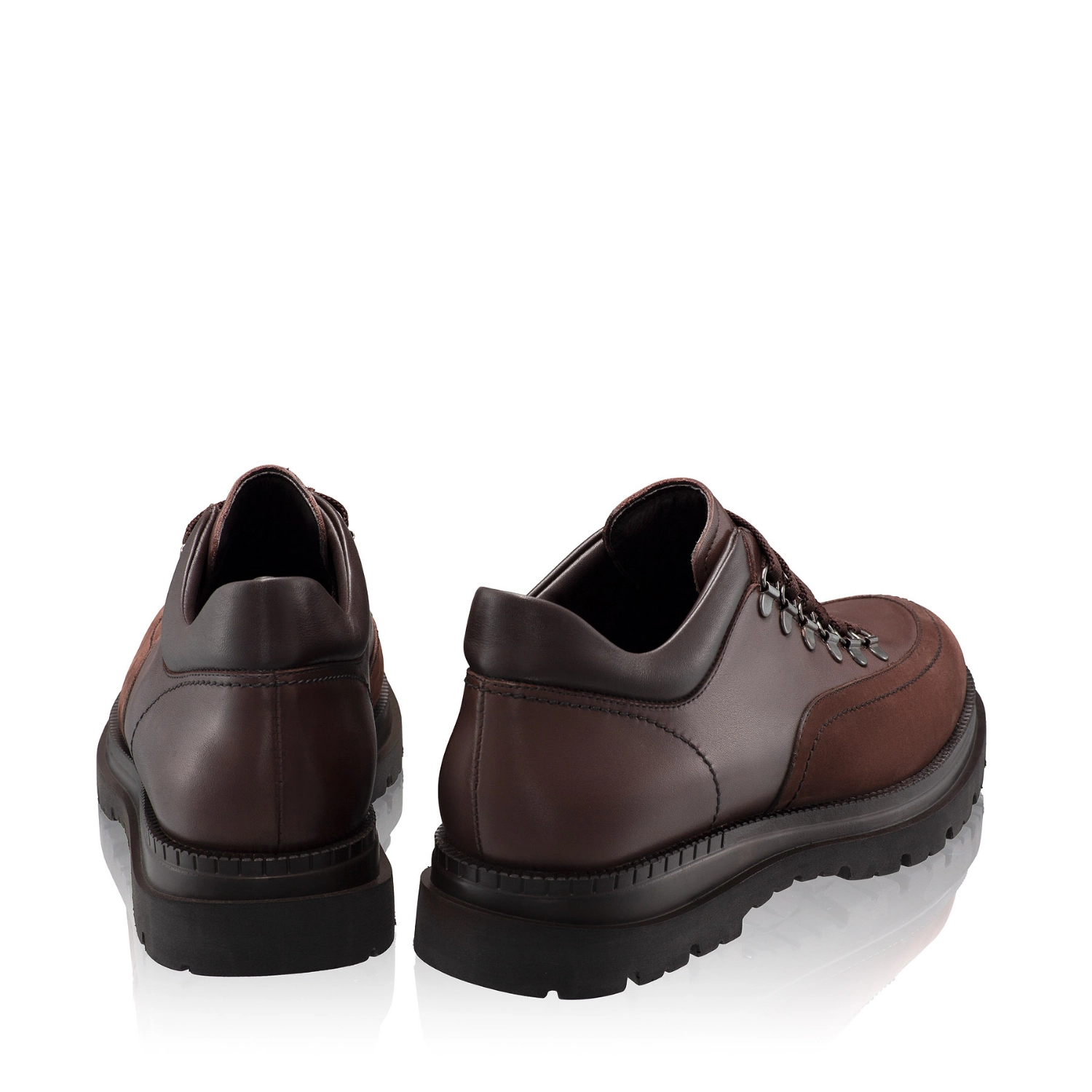 Picture of Men Genuine Leather Casual Shoes 7757 Vitello+Nabuck T.Moro