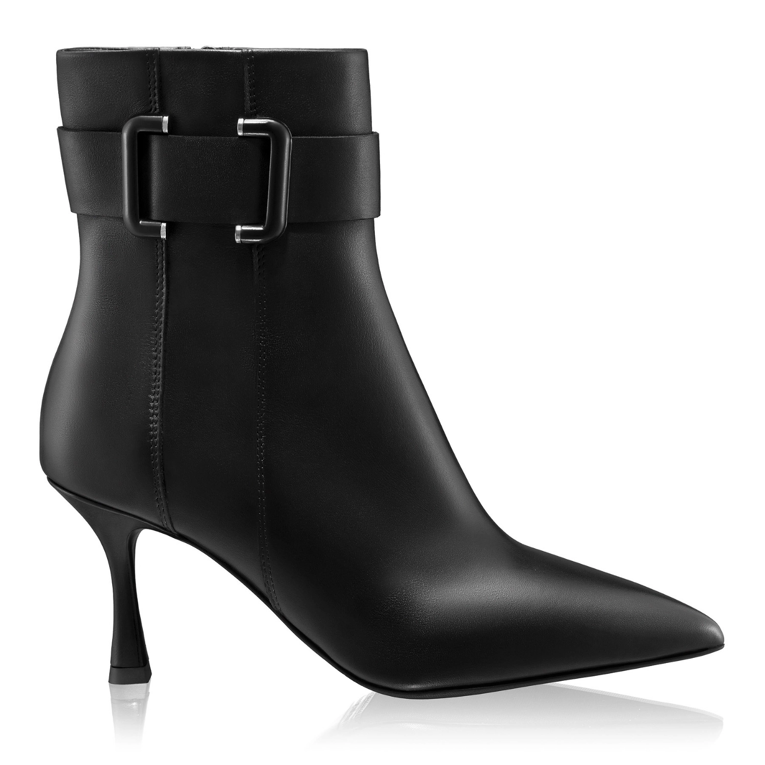 Picture of Leather Ankle Boots 8186 Vitello Black