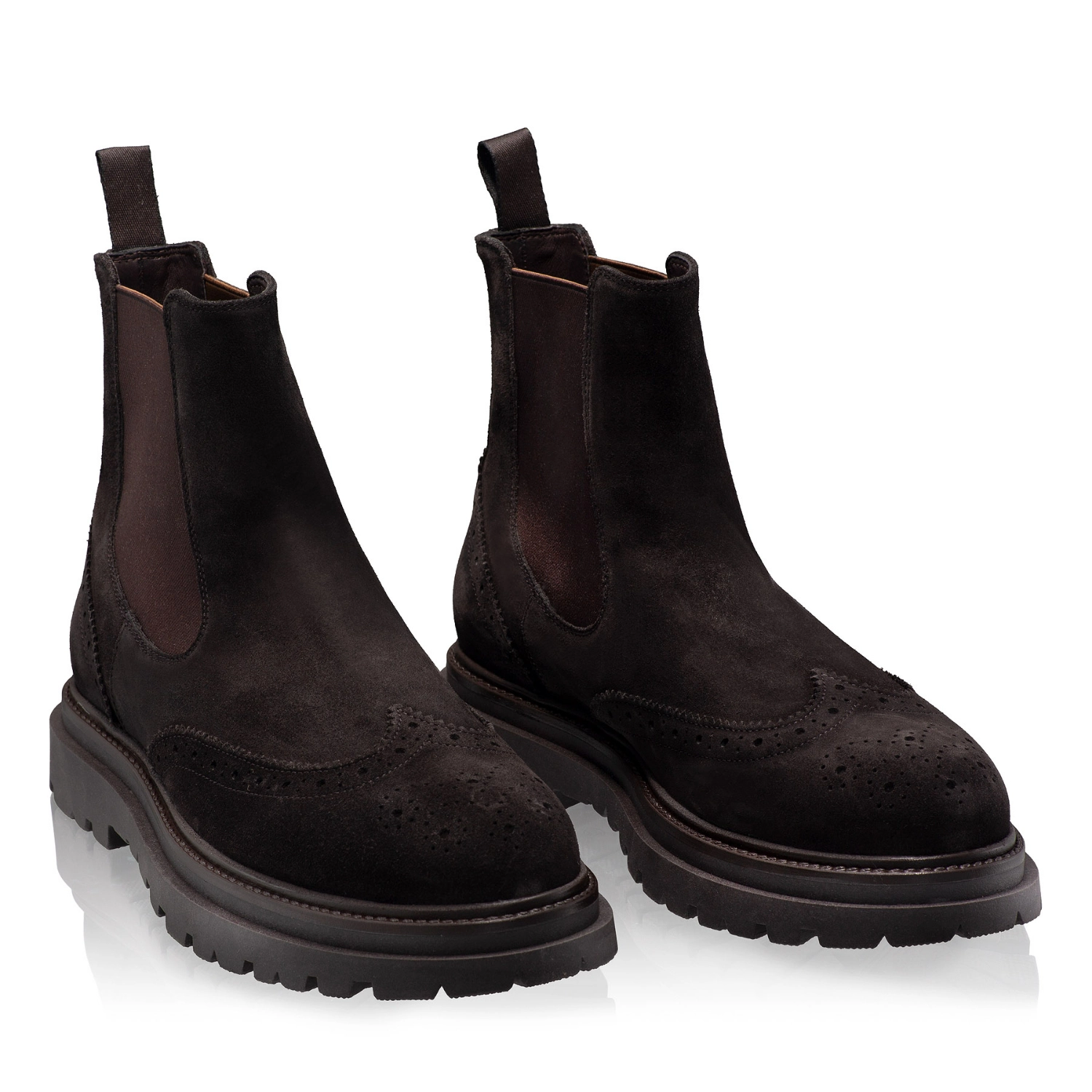 Picture of Men Suede Leather Casual Boots 7320 Crosta T.Moro