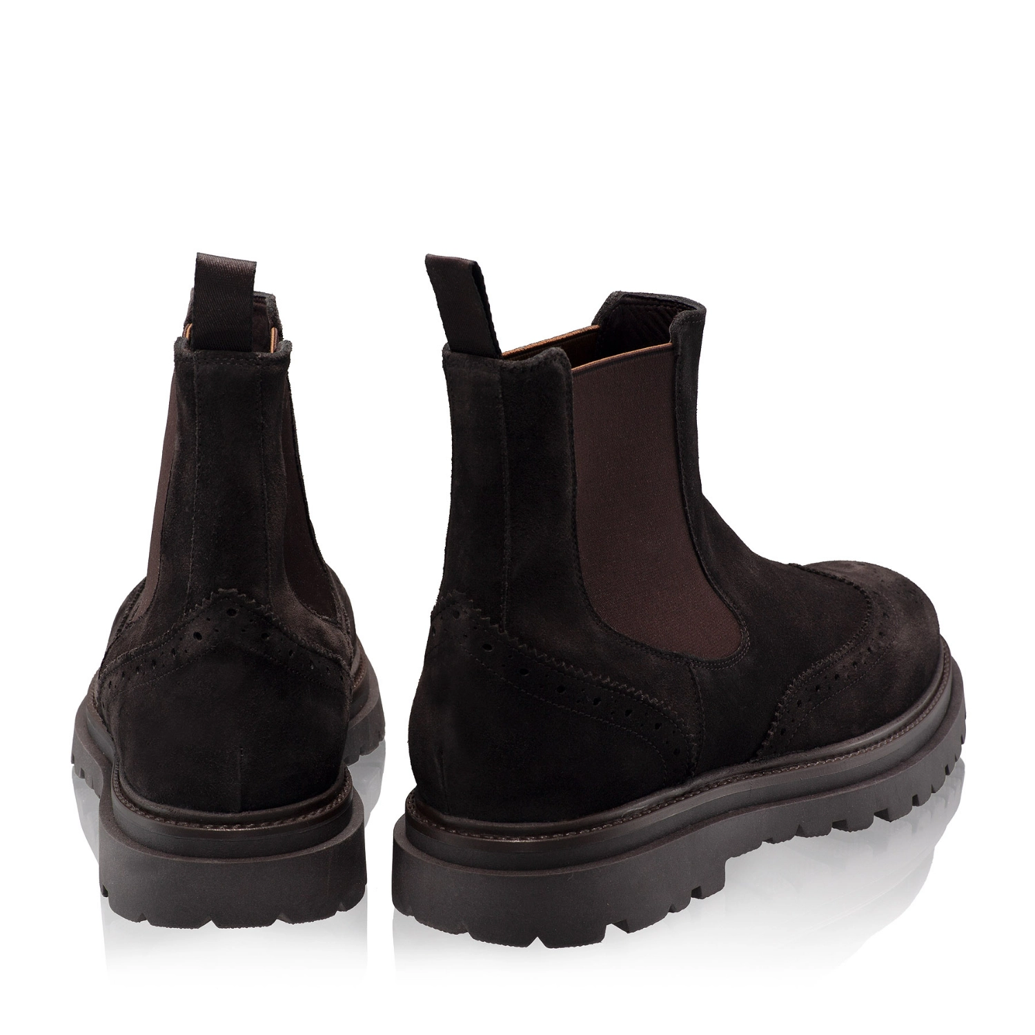 Picture of Men Suede Leather Casual Boots 7320 Crosta T.Moro