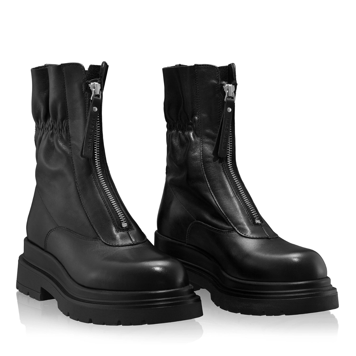 Picture of Women's  leather ankle-boots 8257 Vitello Black