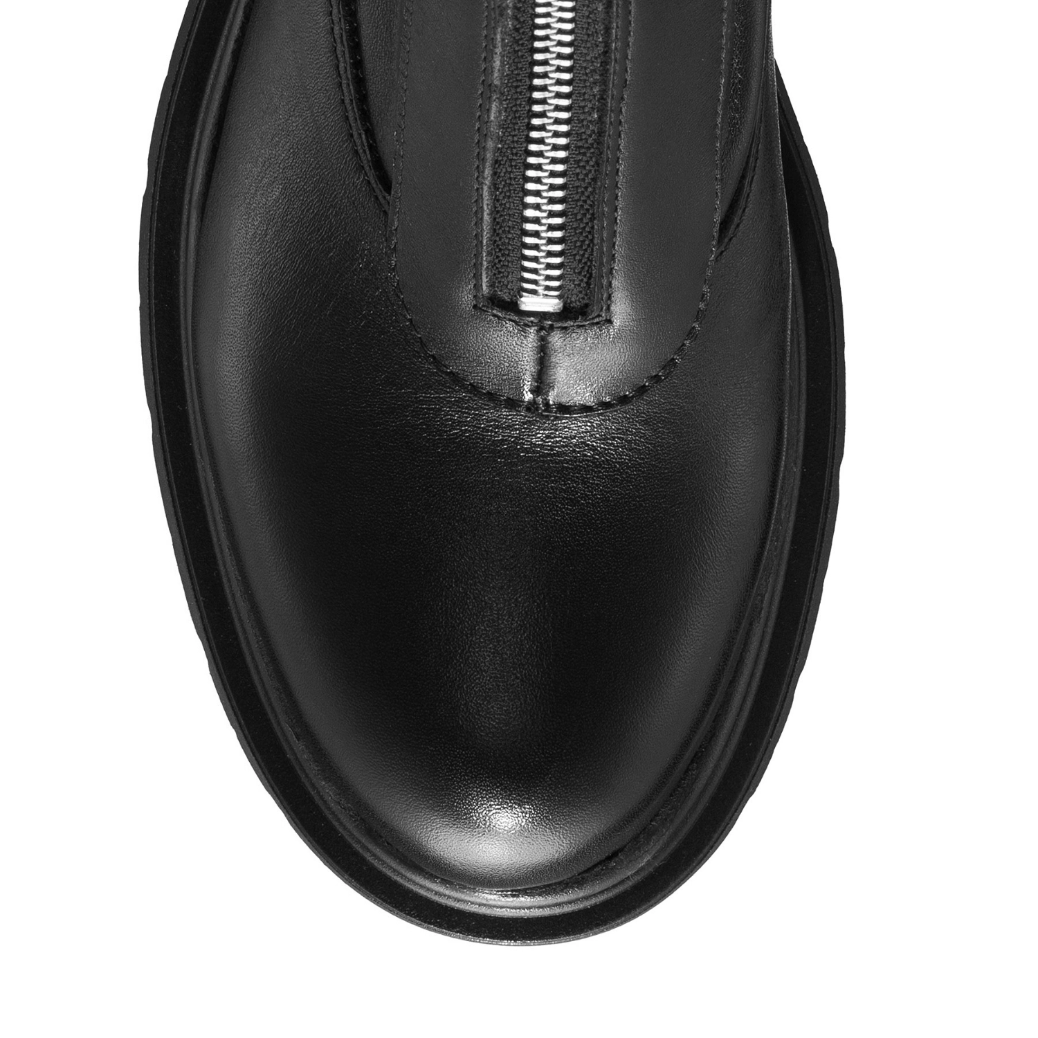 Picture of Women's  leather ankle-boots 8257 Vitello Black