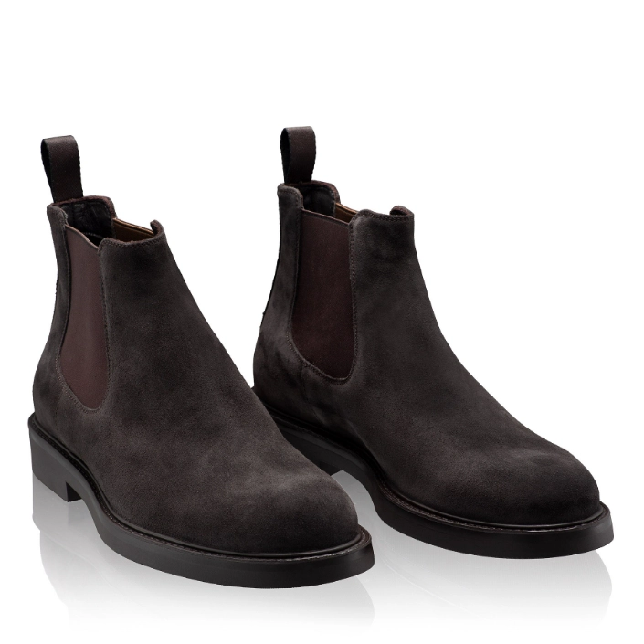 Men Leather Casual Boots  7691 Crosta Brown