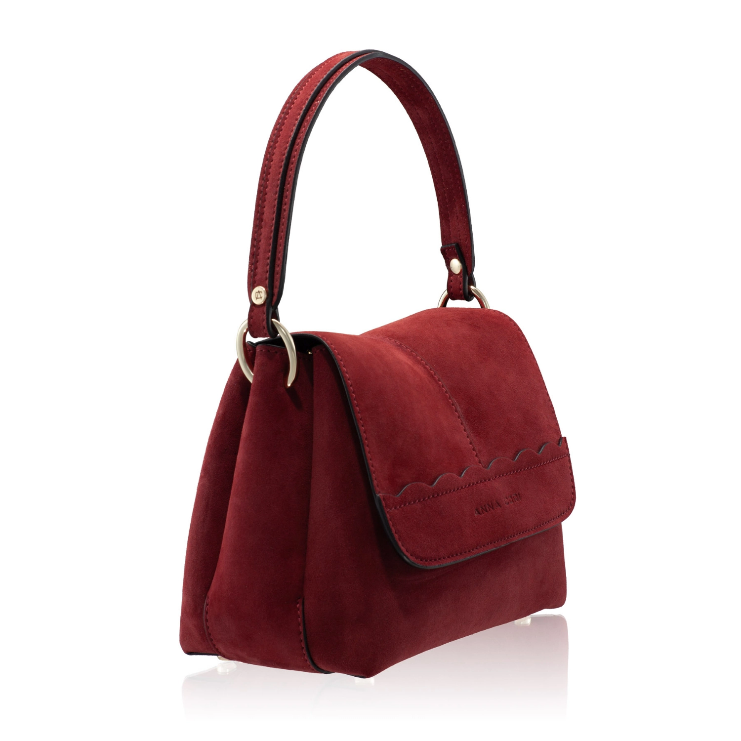 Imagine Geanta dama de mana CAYA 01 CAMOSCIO BORDO