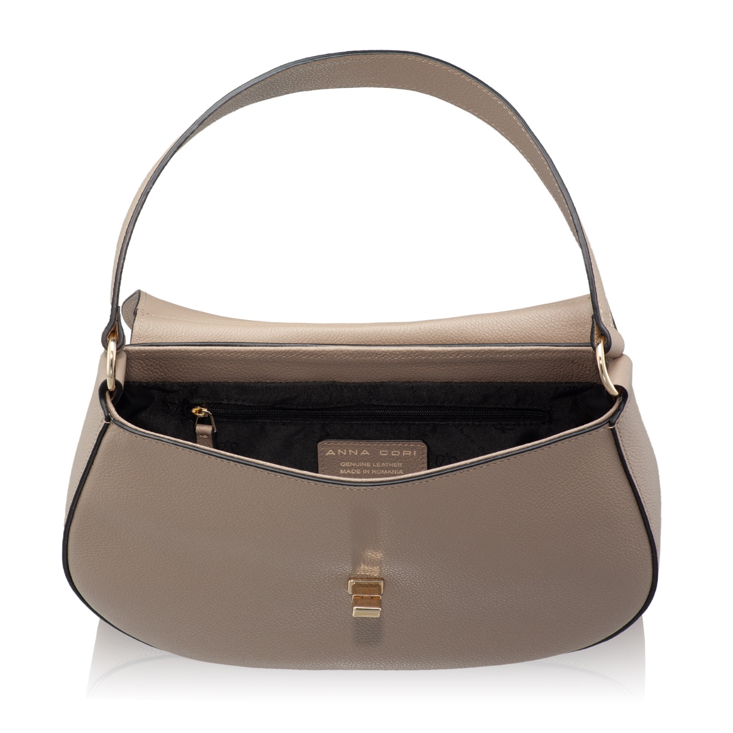 Imagine Geanta dama de Mana ENA 02 BOTTALATO TAUPE