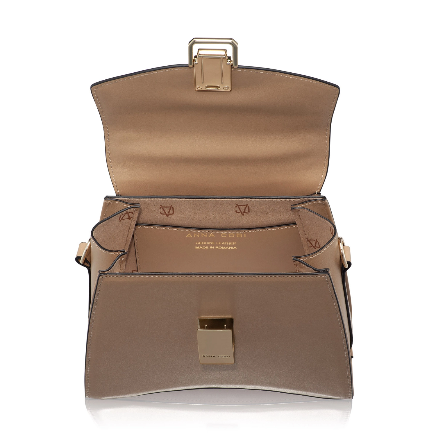 Imagine Geanta dama de Mana CERISE 01 VITELLO TAUPE