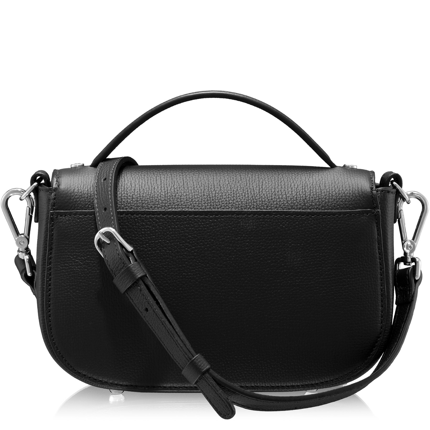 Picture of Women Leather Handbag ENA 04 BOTTALATO BLACK