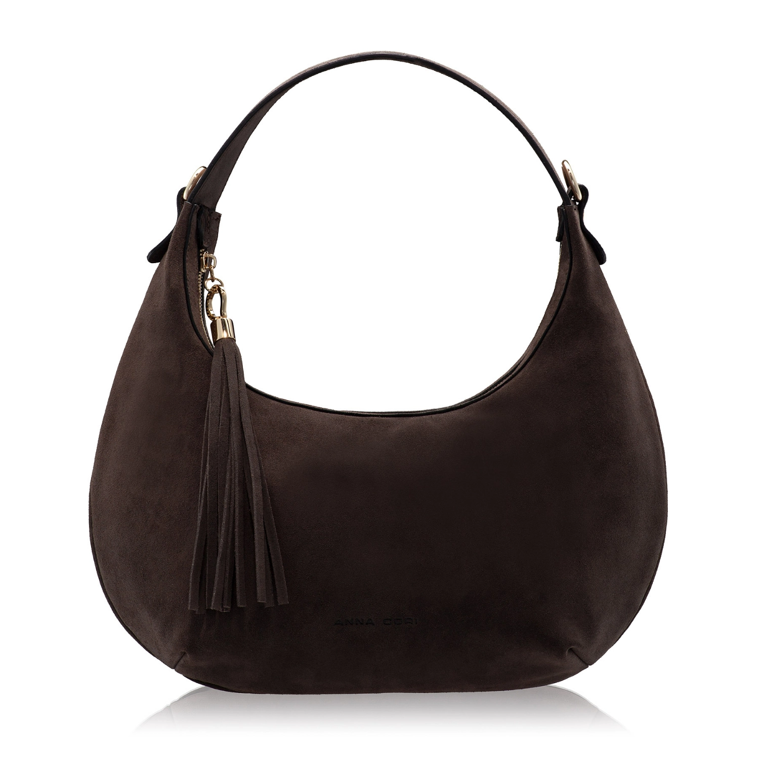 Picture of Women Leather Hand Bag NORY 01 CROSTA ANTRACITE