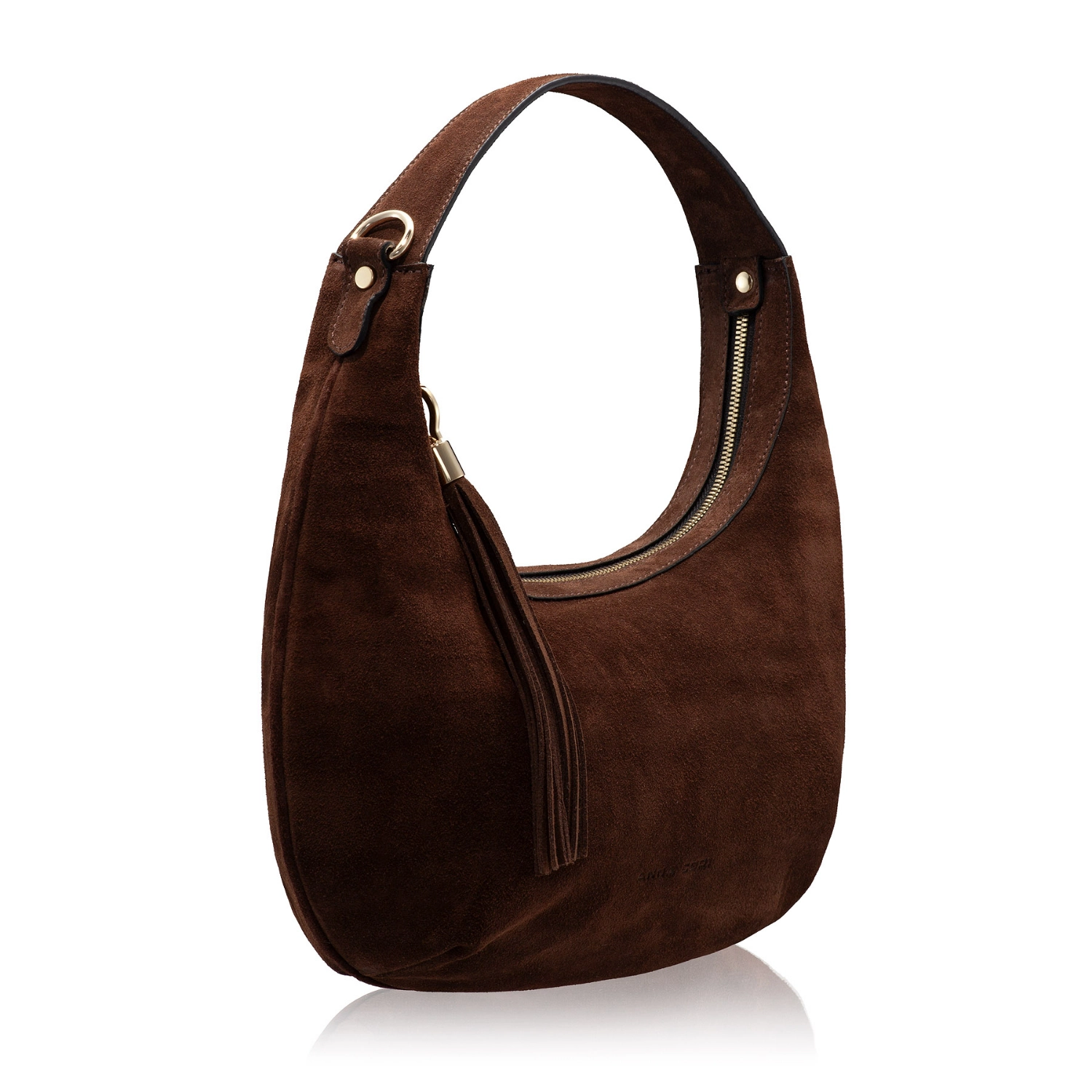 Picture of Women Leather Hand Bag NORY 01 CROSTA BROWN