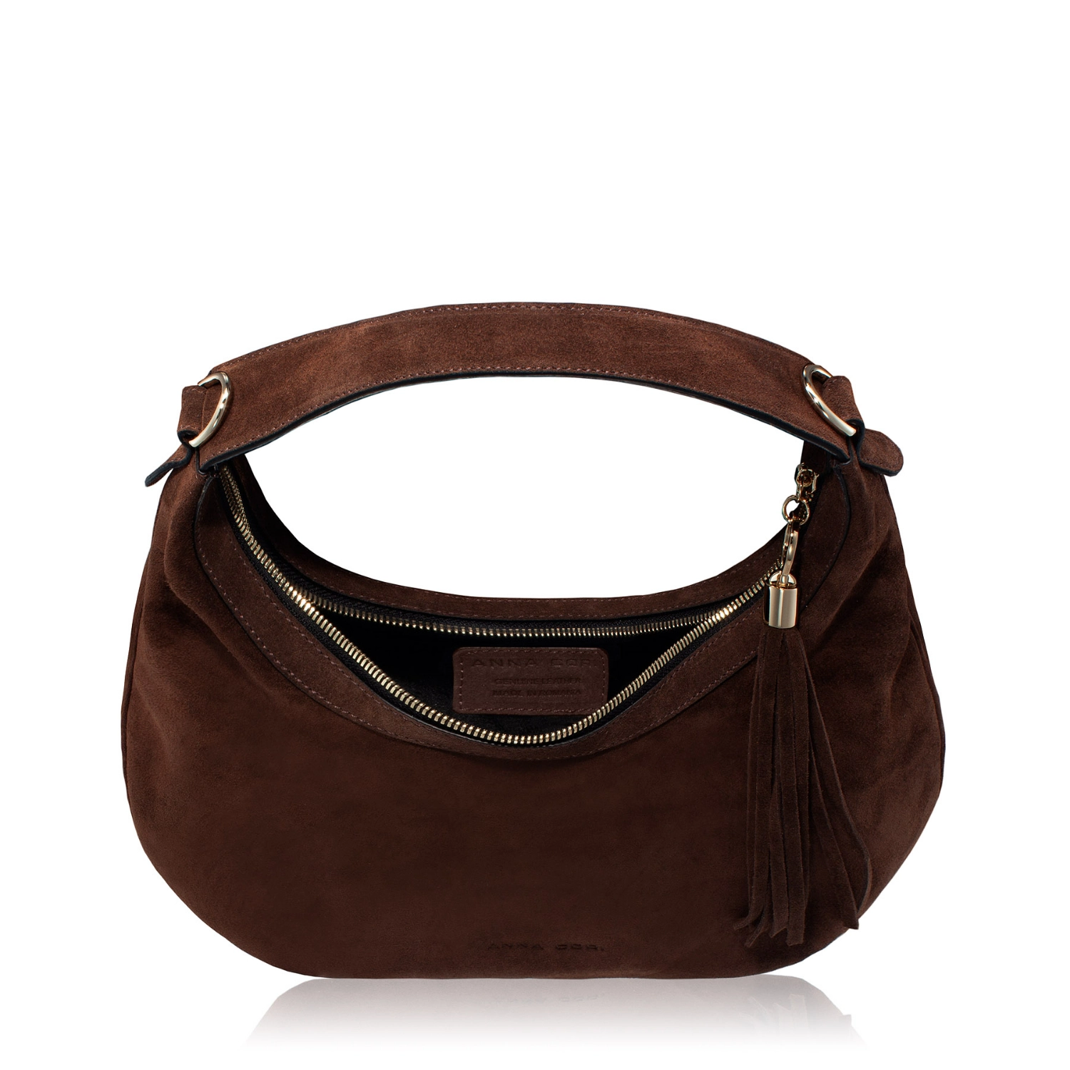 Picture of Women Leather Hand Bag NORY 01 CROSTA BROWN