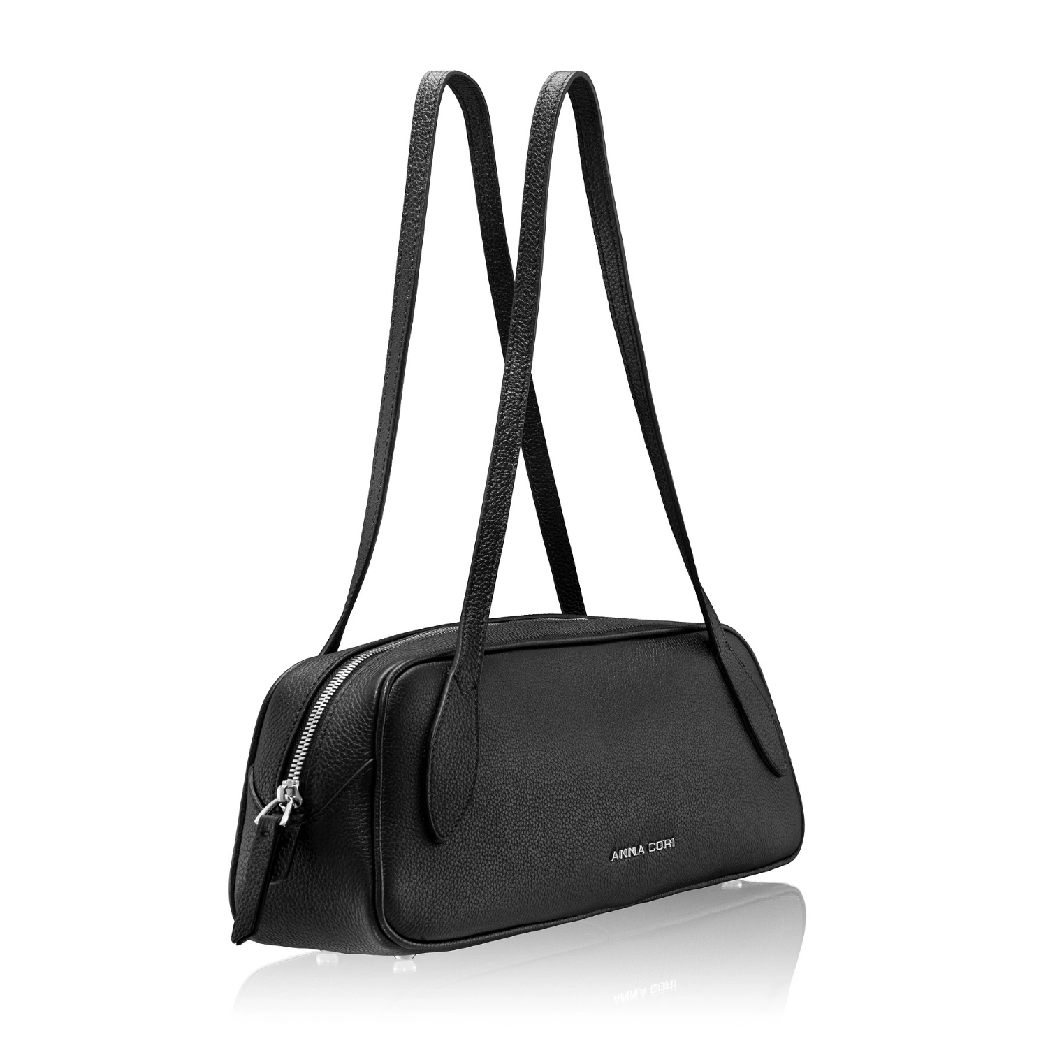 Picture of Women Leather Hand Bag MUNA 02 BOTTALATO BlLACK