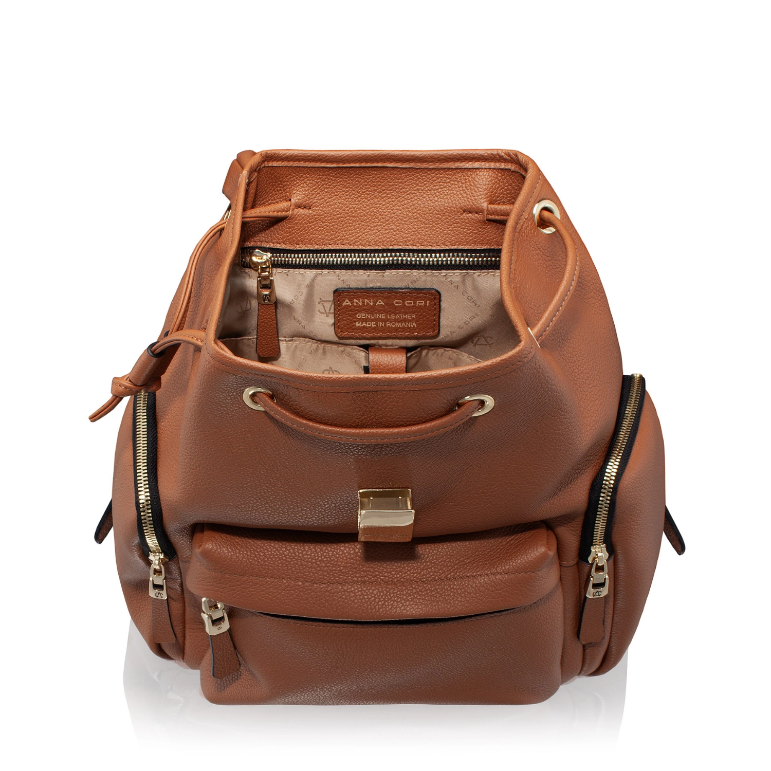 Imagine Rucsac dama JUDY 01 BOTTALATO CUOIO