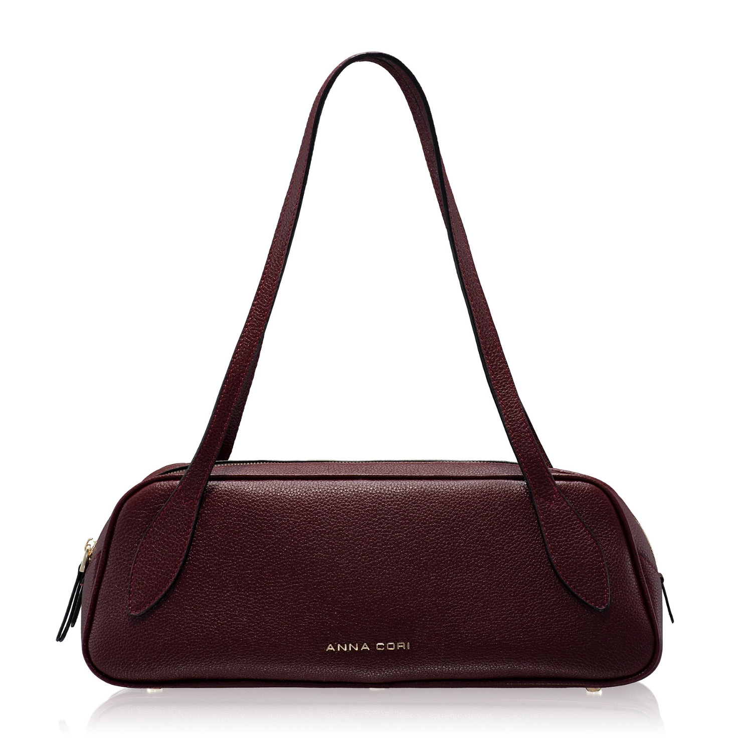 Picture of Women Leather Hand Bag MUNA 02 BOTTALATO BORDO