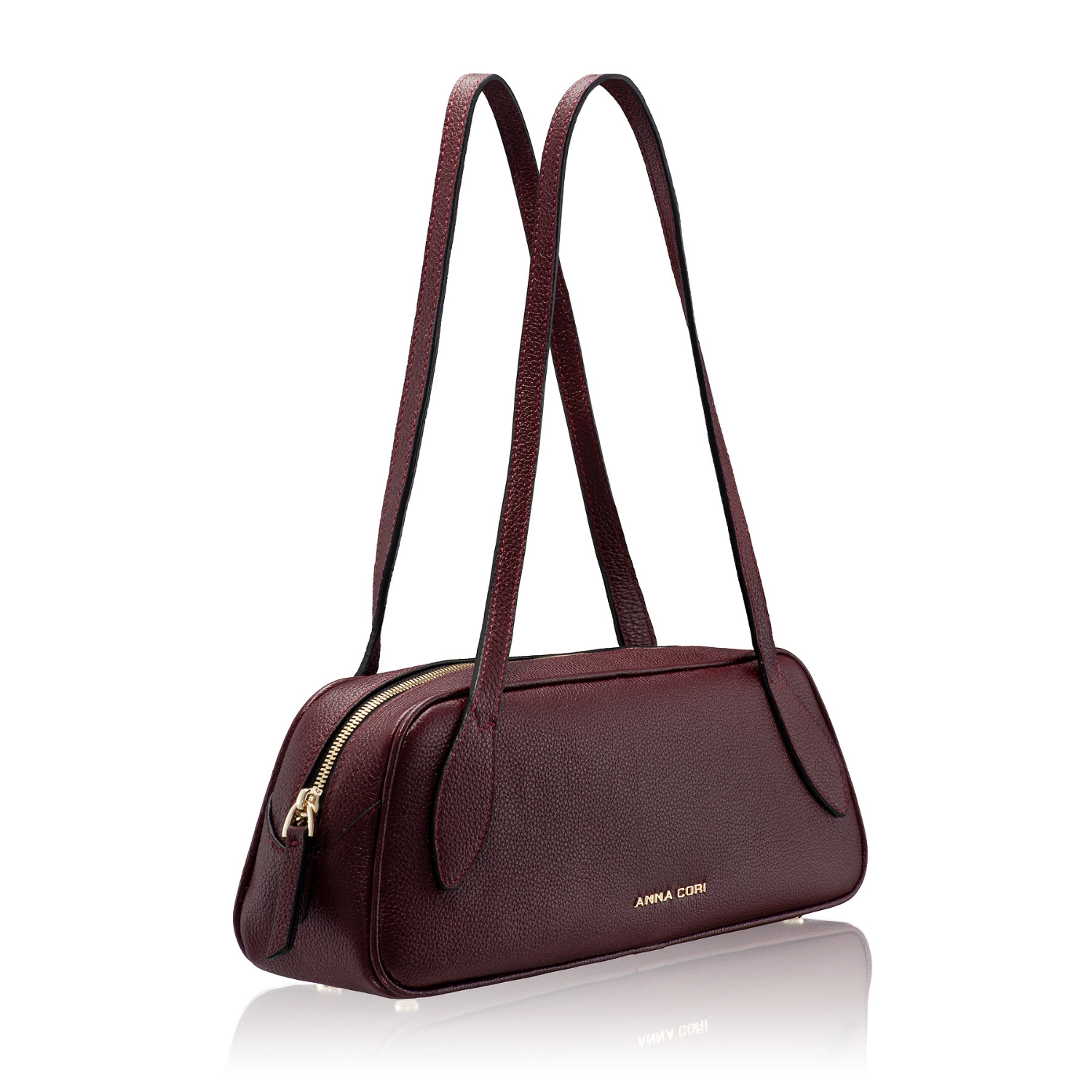 Picture of Women Leather Hand Bag MUNA 02 BOTTALATO BORDO