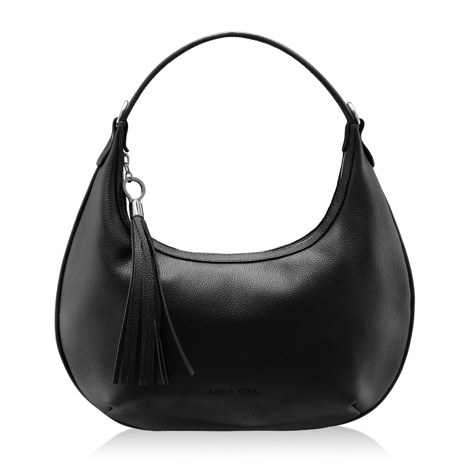 Picture of Women Leather Hand Bag NORY 01 BOTTALATO BLACK