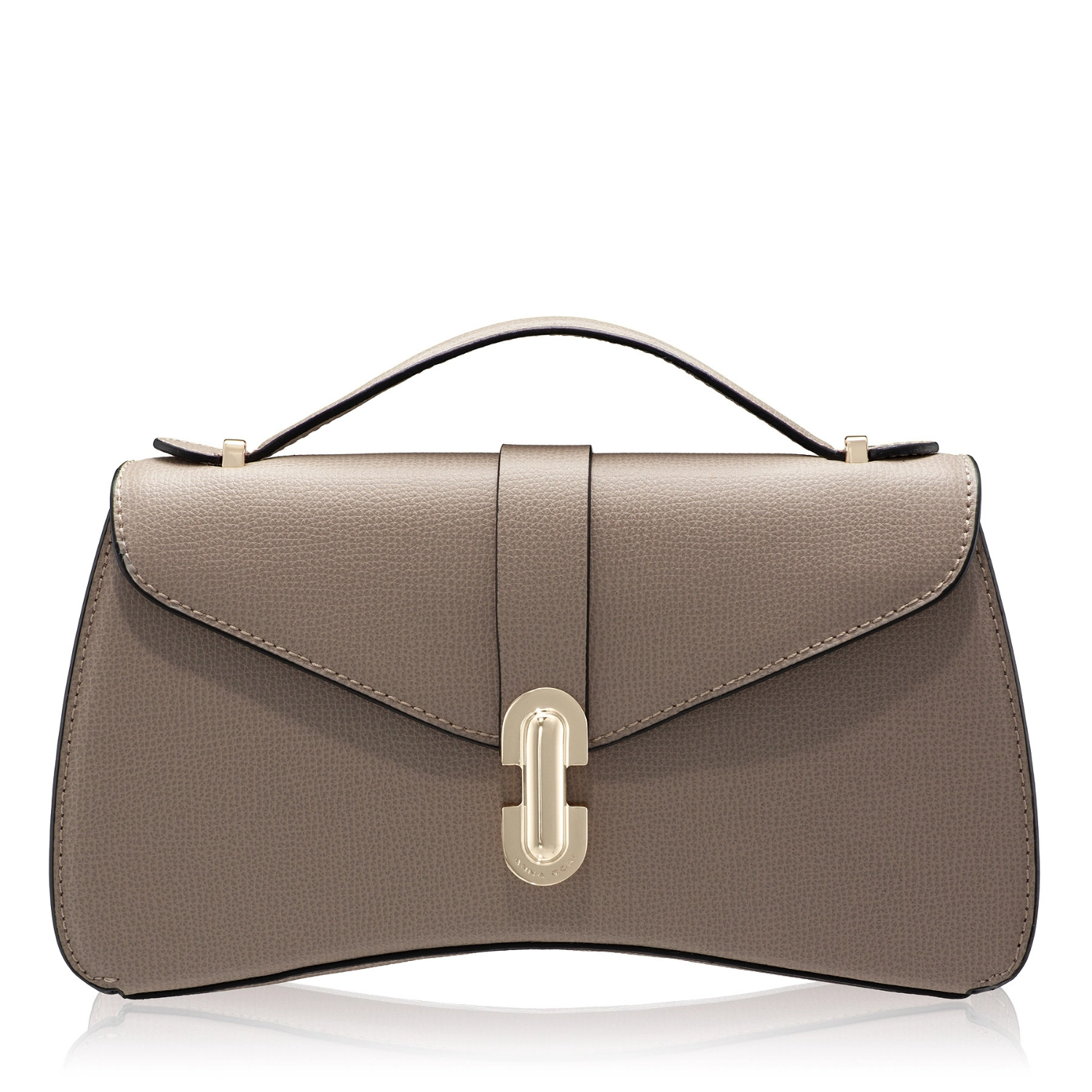 Imagine Geanta dama de umar ANERA 03 VIT STAMP TAUPE