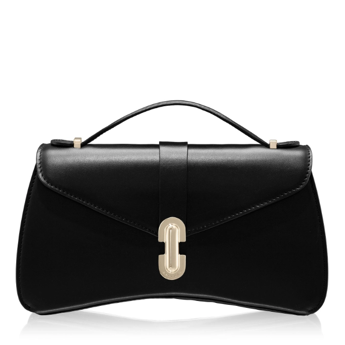 Imagine Geanta dama de umar ANERA 03 VITELLO NEGRU